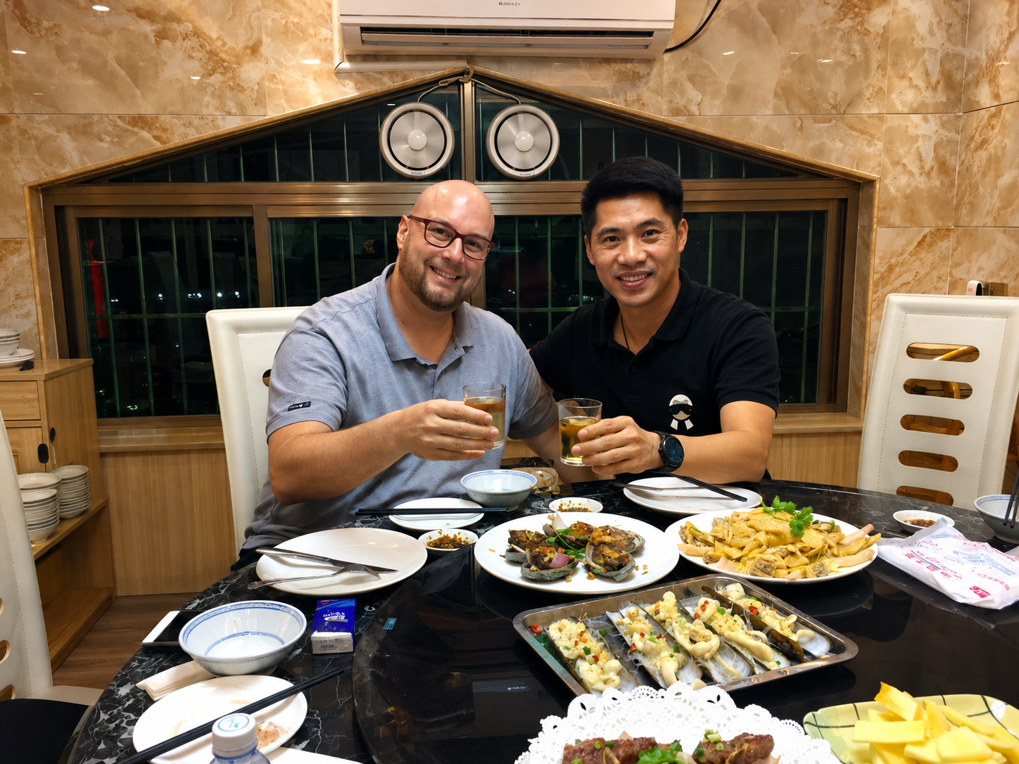 Reunión de negocios en China